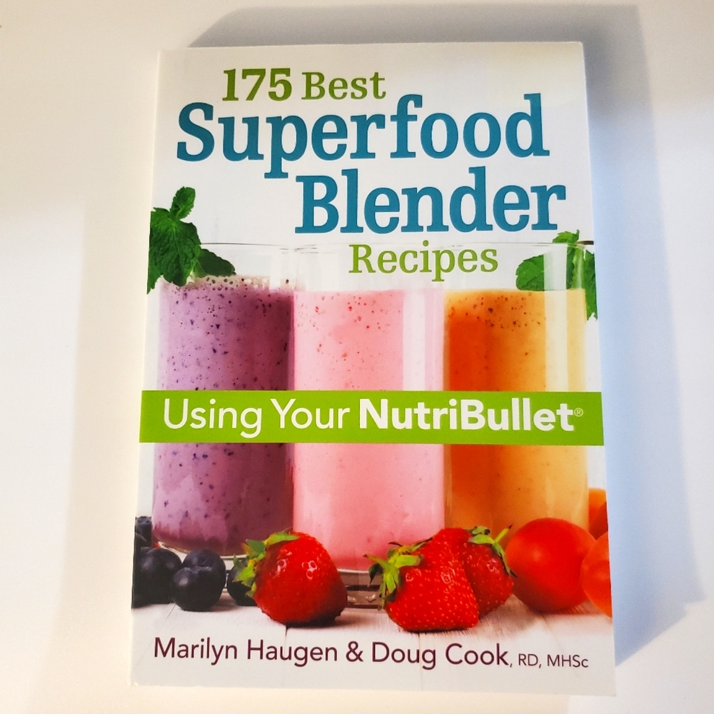 Superfood Blender Recipe Book Paperback